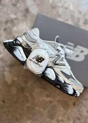New balance 9060 beige &amp; black 7