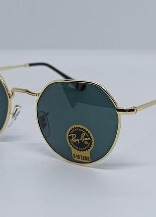 Сонцезахисні окуляри rb 3565 gold black лінза-скло