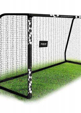 Врата футбольные neo‐sport hexagon ns‐472 300 х 200 х 120 см, черные