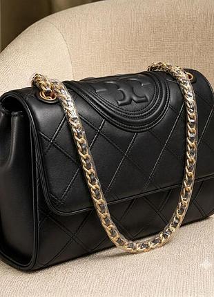Сумуа tory burch fleming кожа