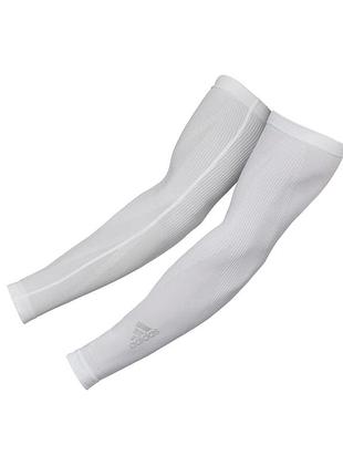Компрессионные рукава adidas белые s/m adsl-13023wh