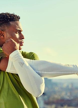 Компрессионные рукава adidas белые s/m adsl-13023wh 5