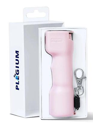 Розумний захисний спрей з сиреною та геолокацією plegium smart alarm spray (рожевий)