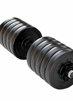 Гантель розбірна rn-sport long 13 кг