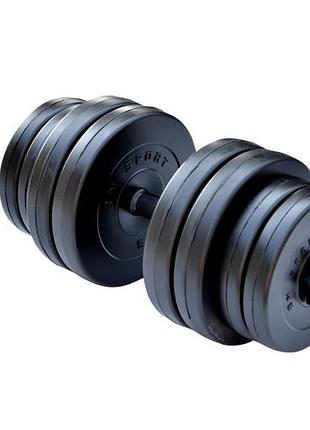Гантель strongman на 31 кг від rn-sport + розширювач грифа