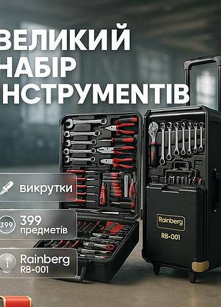 Автомобильный набор инструментов профессиональный rainberg, хороший набор ключей для авто bd-99