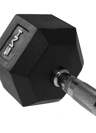 Гантель шестигранна hms hex pro, 42,5 кг 2