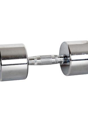 Гантель хромована insportline crossteel 8 кг