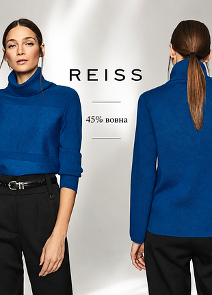 Reiss shea теплий светр з вовною та високою горловиною