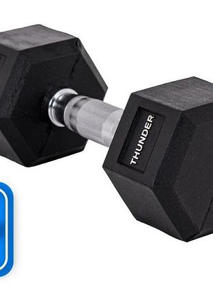 Гантель шестигранна thunder 7,5 кг 6
