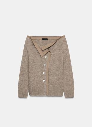 Кардиган, светр від zara новий стильній с-м, цікава моделька