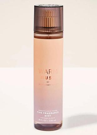 Парфумований спрей для тіла bath & body works (667659429035) warm musk mist 236 ml