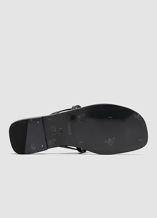 ⭐️ hermes miss sandal black 3