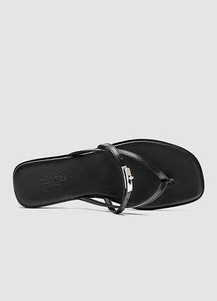 ⭐️ hermes miss sandal black 2