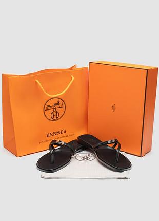 ⭐️ hermes miss sandal black 4