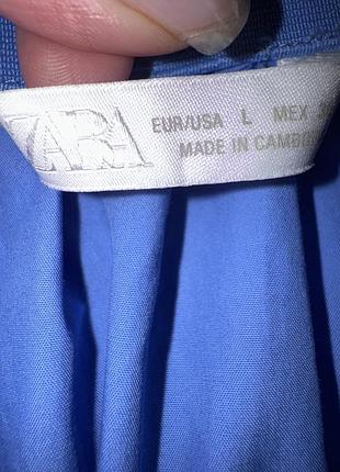 Поплінова спідниця zara 2