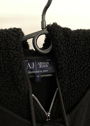 🖇️armani jeans утеплена худі-куртка 4