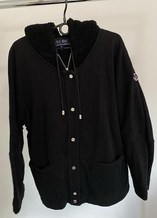 🖇️armani jeans утеплена худі-куртка