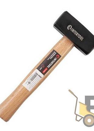 Кувалда с деревянной ручкой 1500 г ht-0221