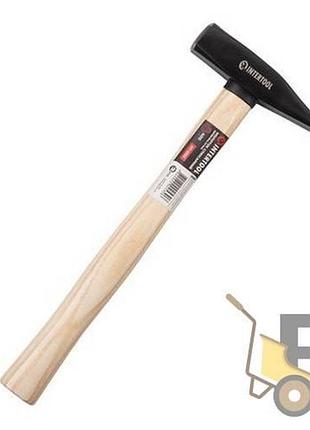 Молоток слесарный 400 г, ручка из ясеня intertool ht-0253