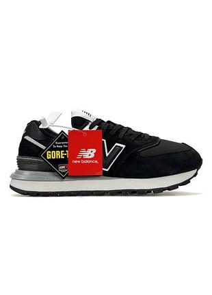 New balance 574 classic gtx black white 4