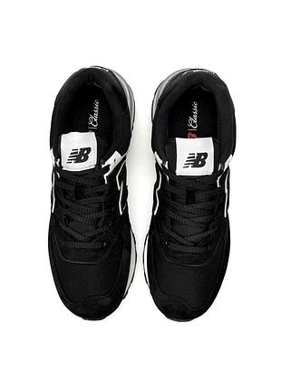 New balance 574 classic gtx black white 6