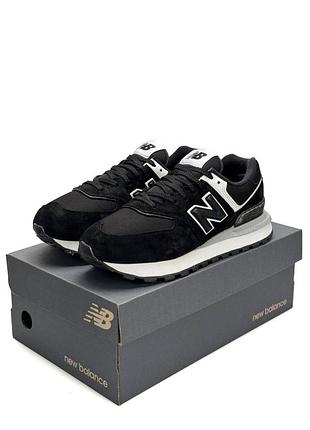 New balance 574 classic gtx black white 7