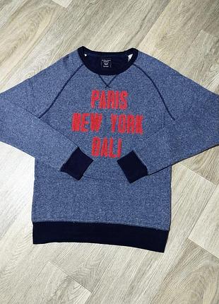 Мужской свитшот zara man , размер m-l .