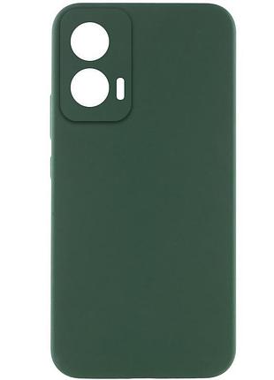 Чехол silicone cover lakshmi full camera (aaa) для motorola edge 50 fusion зеленый / cyprus green