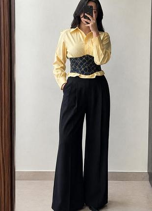 Корсет джинсовий денім xs-xxl