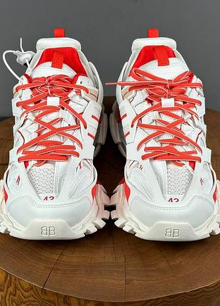Кроссовки blncg track white coral 5