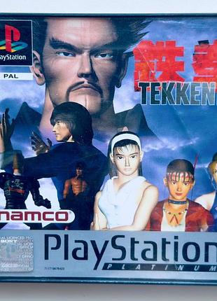 Tekken 2 platinum, б/у, английская версия - диск для playstation 1
