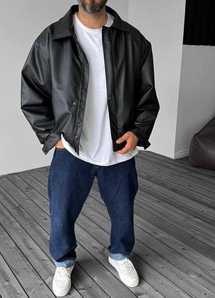 Шкіряна куртка демісезон 3