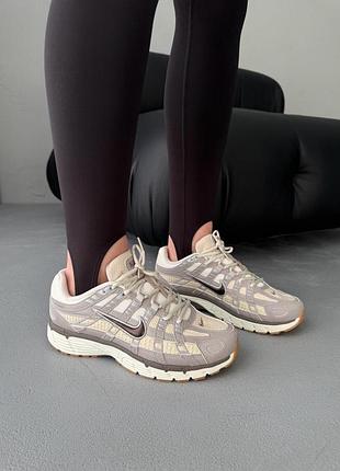 😍 женские кроссовки nike p-6000 se college grey light orewood