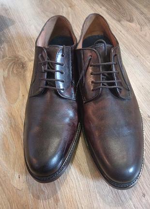 Кожаные туфли дерби m &amp;s, 46-47