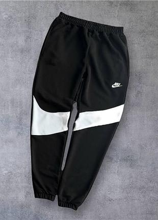 Брюки nk swoosh черные