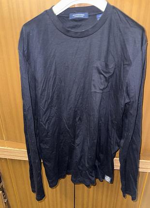 Кофта лонгслів scotch & soda чоловічий розмір m синій