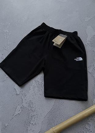Шорты tnf черные вышивка 2