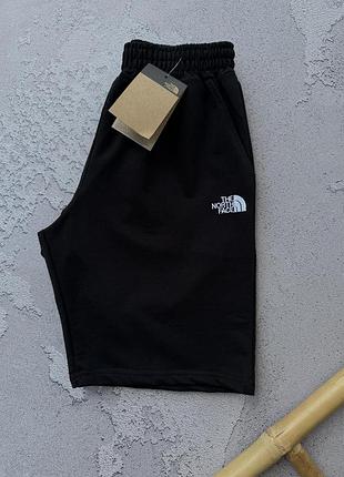 Шорты tnf черные вышивка 3