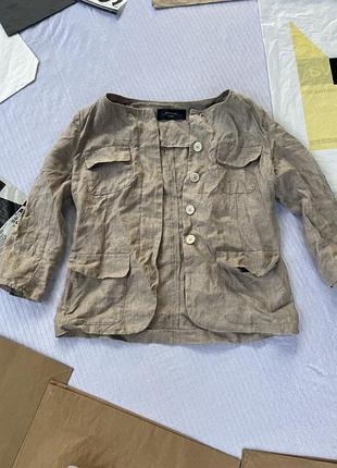 Жакет лляний weekend maxmara