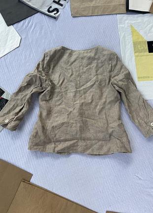 Жакет лляний weekend maxmara 7