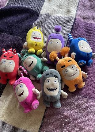Іграшки героїв мультфільму «чудики» (oddboads)
