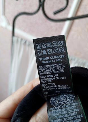 Красиві чорні плотні бархатні штани m&s. 6
