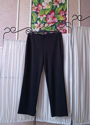 Красиві чорні плотні штани m&s collection slim leg.