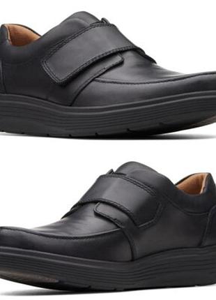Мужские туфли из натуральной кожи clarks 46