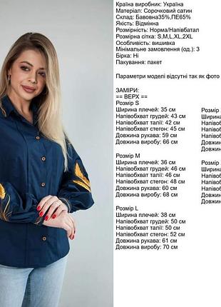 Рубашка вышиванка с колотками 3