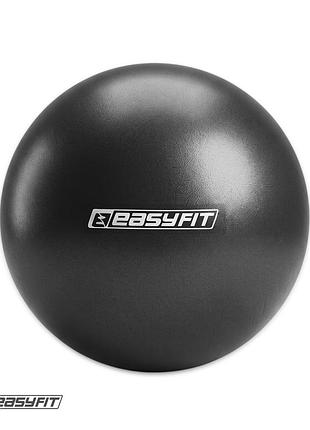 Мяч для пилатеса easyfit 20 см черный