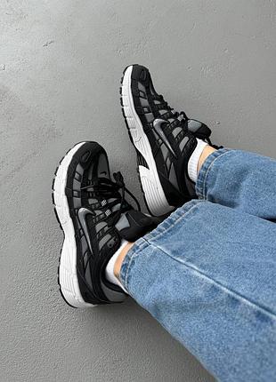 😍 жіночі кросівки nike p-6000 black/white