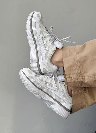 Чоловічі кросівки nike p-6000 white/light grey