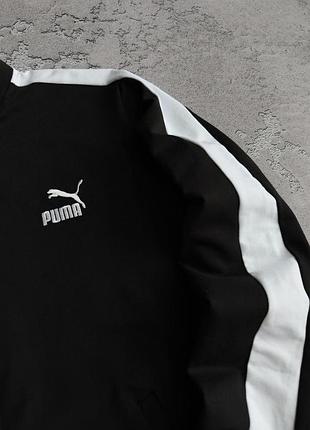 Кофта pm черная лампас 5